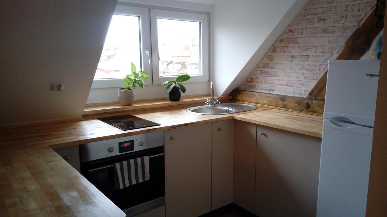 Urocze Studio Z Klimatem W Centrum Legnicy Lehnice Exteriér fotografie